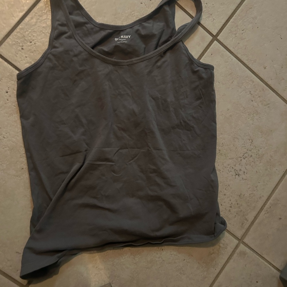 Old Navy Women's Gray Tank Top